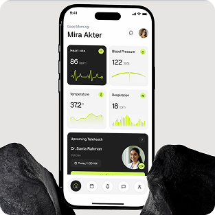 Health tracking app